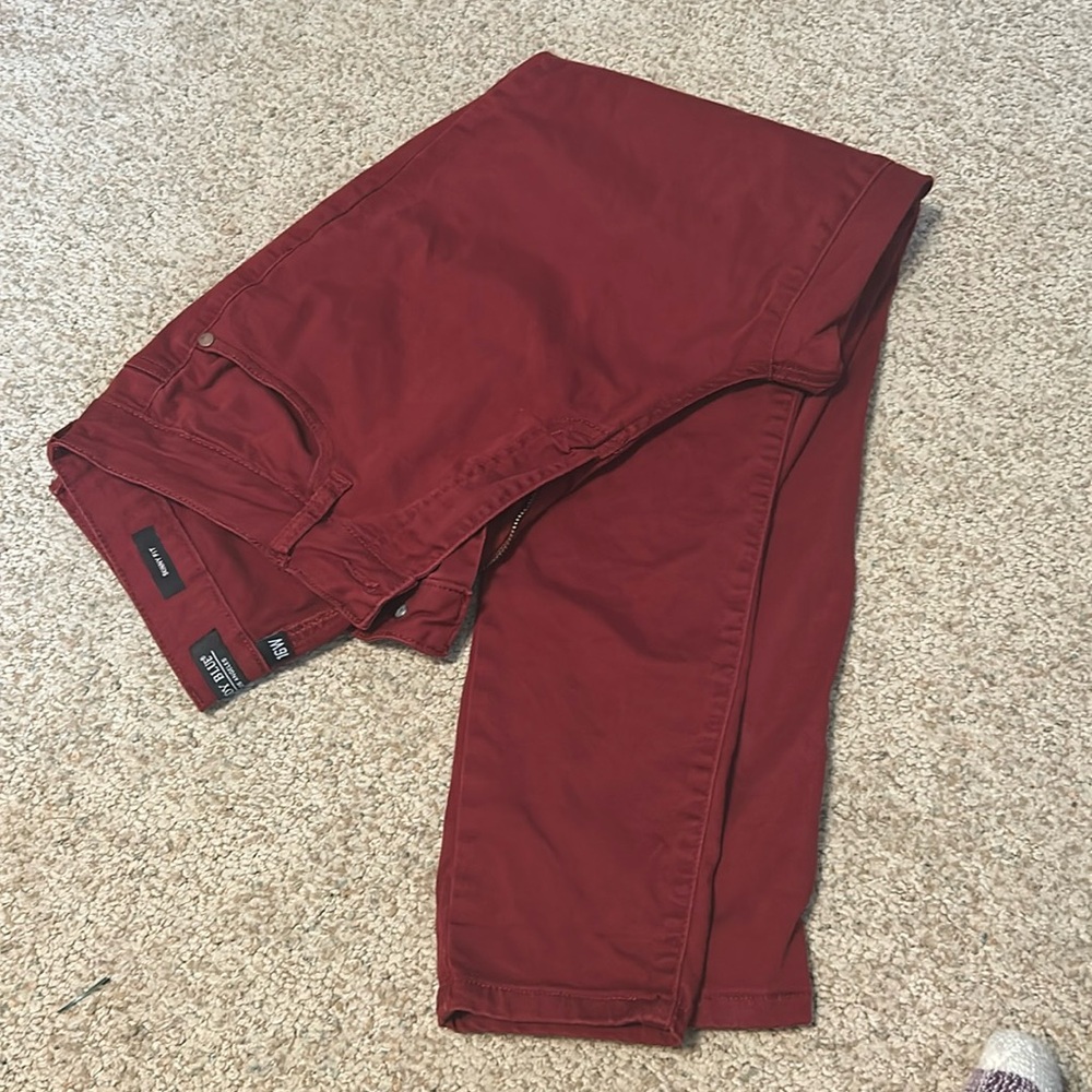 Judy Blue red skinny fit pants